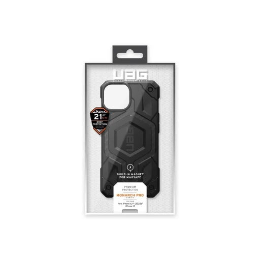 ( UAG ) Urban Armor Gear Monarch tok iPhone 14 Plus-hoz kompatibilis MagSafe szénszállal - 18