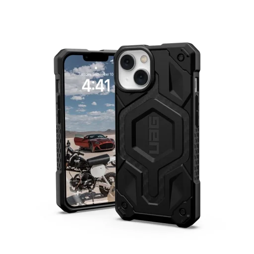 ( UAG ) Urban Armor Gear Monarch tok iPhone 14 Plus-hoz kompatibilis MagSafe szénszállal - 1