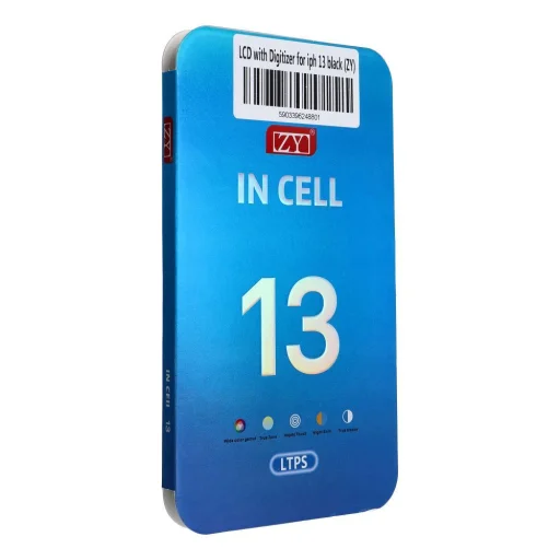 LCD Kijelző iPhone 13 digitizerrel fekete (ZY-LTPS) IC Áthelyezhető - 1