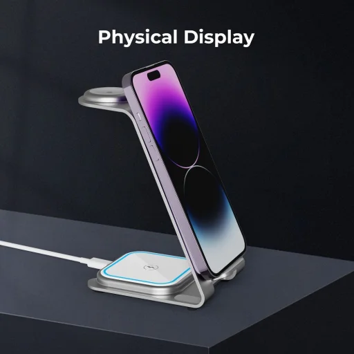 Vezeték nélküli töltőállvány X-ONE 3 az 1-ben 22W - 6