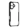Tactical Quantum Stealth tok Apple iPhone 16 Clear/Black thumbnail
