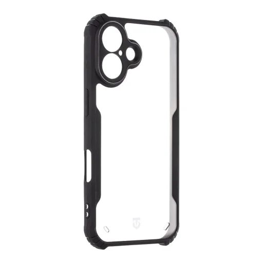 Tactical Quantum Stealth tok Apple iPhone 16 Clear/Black - 2