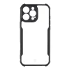 Taktické Quantum Stealth puzdro pre Apple iPhone 16 Pro Max Priehľadné/Čierne thumbnail
