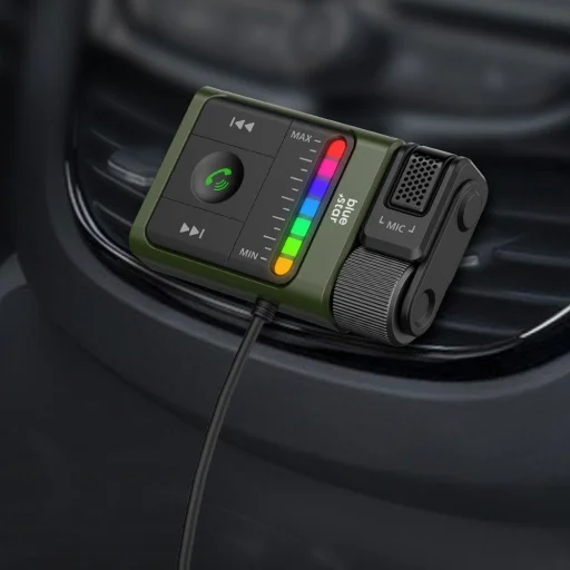 Bluetooth FM transmitter BLUE STAR Equalizer BT64 fekete - 8