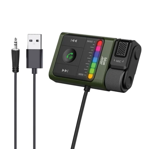 Bluetooth FM transmitter BLUE STAR Equalizer BT64 fekete - 1