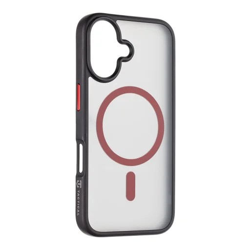 Tactical MagForce Hyperstealth 2.0 tok iPhone 16 fekete/piros - 2