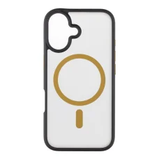 Tactical MagForce Hyperstealth 2.0 fliptok iPhone 16-hoz Fekete/Sárga