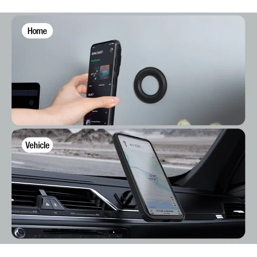 Nillkin CamShield Prop Magnetic tok Huawei Pura 70-hez Fekete - 4