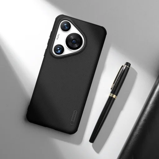 Nillkin Super Frosted PRO Mágneses Hátlap Tok Huawei Pura 70 Fekete - 8