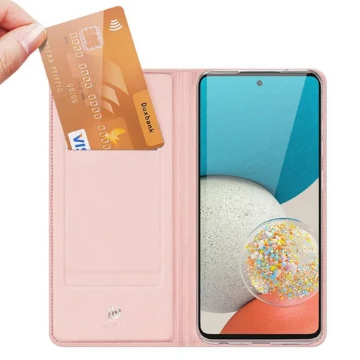 DUX DUCIS wallet case SKIN PRO tok SAMSUNG A55 rose - 6