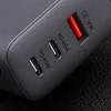 FORCELL F-ENERGY GaN VT-42B utazó töltő 2 x Type C + USB A PD QC4.0 4A 65W szürke thumbnail