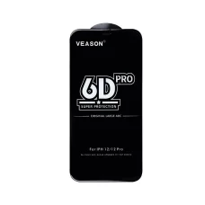 6D Pro Veason üvegfólia - Xiaomi 13T / 13T Pro fekete,
