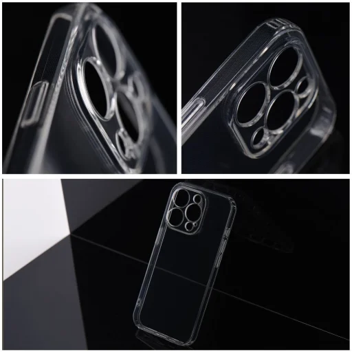 CLEAR CASE 1,5 mm tok iPhone 13 Pro Max számára átlátszó - 3