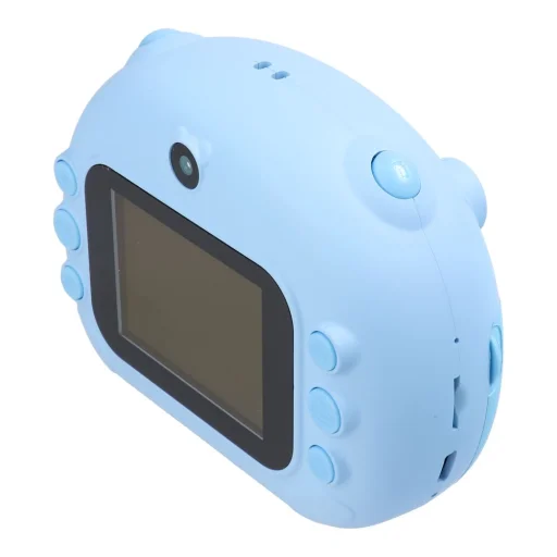 Digitális gyerek fényképezőgép nyomtatóval KDC-0013B kék - 4