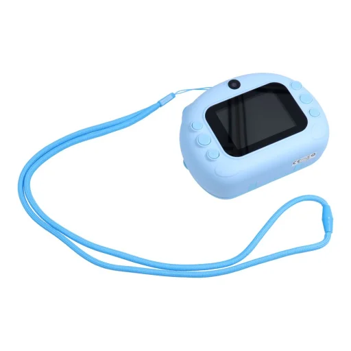 Digitális gyerek fényképezőgép nyomtatóval KDC-0013B kék - 7