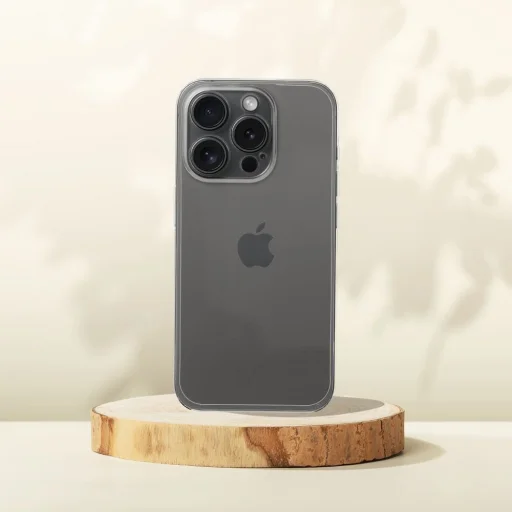 CLEAR CASE 1,5 mm tok iPhone 13 Pro Max számára átlátszó - 6