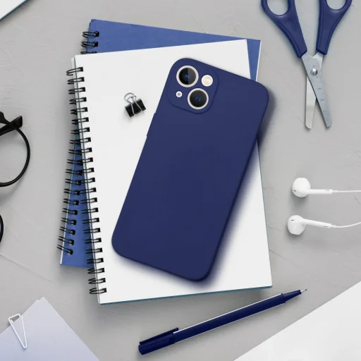 SOFT tok iPhone 16e (SE 4 2025) sötétkék - 9