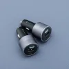 FORCELL F-ENERGY Alu autós töltő 2 x Type C + USB A PD QC4.0 SFC2.0 3A 85W szürke thumbnail