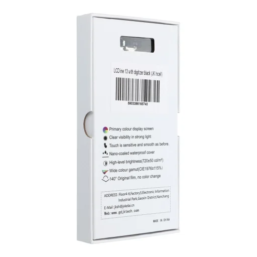 LCD kijelző iPhone 13 + Érintőképernyő fekete (JK Incell) IC Áthelyezhető - 4