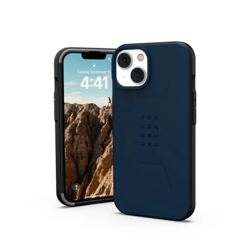 ( UAG ) Urban Armor Gear Civilian tok IPHONE 14 PLUS-hoz, kompatibilis MagSafe-fel, sötétkék - 2