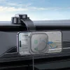 HOCO mágneses autós tartó autó konzulhoz kompatibilis MagSafe HW24 fekete thumbnail