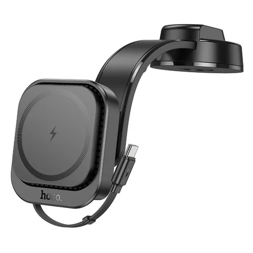 HOCO mágneses autós tartó autó konzulhoz kompatibilis MagSafe HW24 fekete - 1