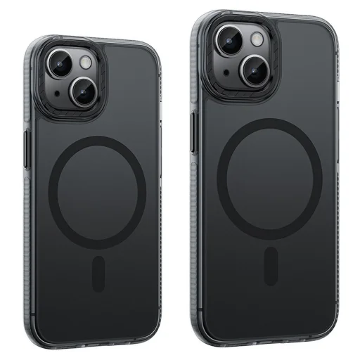 HOCO tok kompatibilis MagSafe AS2-vel IPHONE 15 Plus fekete - 1