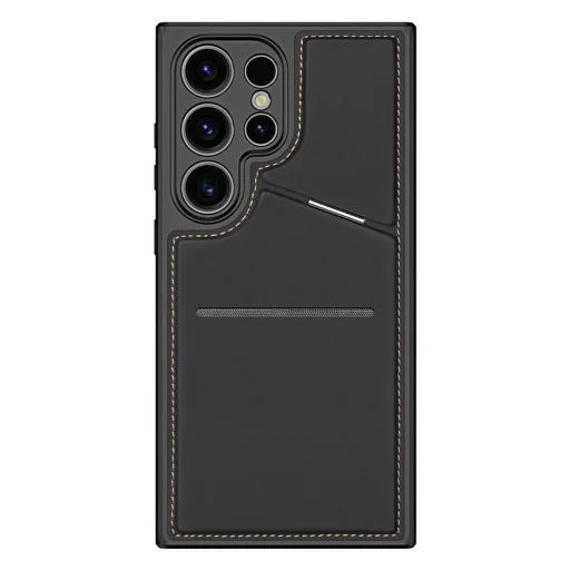 DUX DUCIS RAFI II MAG állványos fliptok MagSafe kompatibilis SAMSUNG S24 Ultra fekete tok - 2