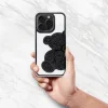 TEDDY BEAR tok IPHONE 16 Pro Max fekete - 3