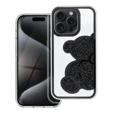 TEDDY BEAR tok iPhone 12 / 12 Pro fekete