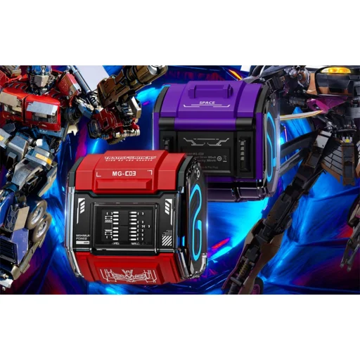 Earphones TWS Transformers MG-C03 (piros) - 8