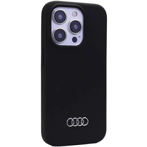  iPhone 15 Pro Max fekete Audi szilikon tok - 2