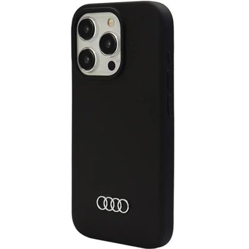  iPhone 15 Pro Max fekete Audi szilikon tok - 3