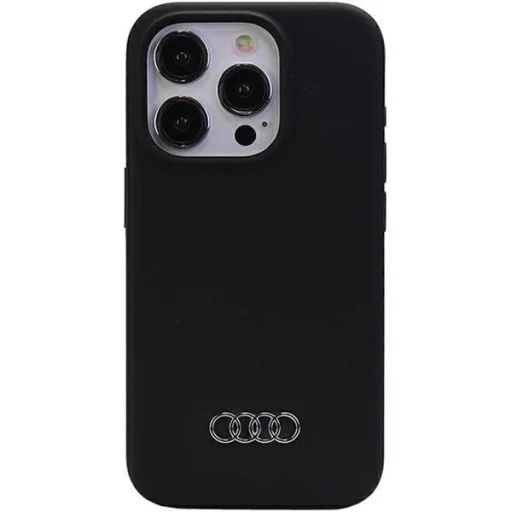 iPhone 15 Pro Max fekete Audi szilikon tok - 1