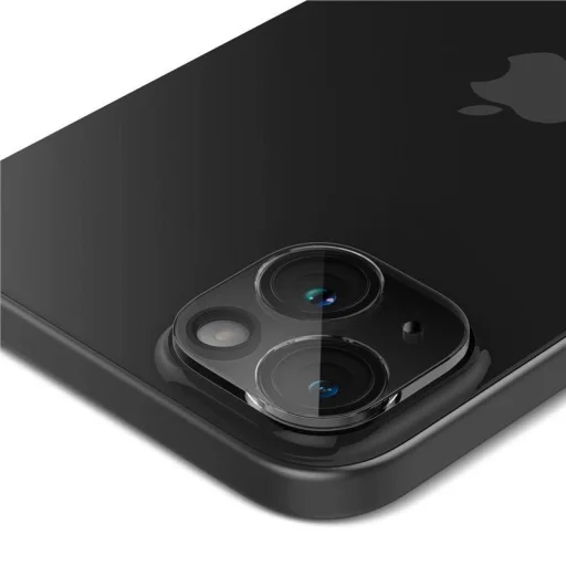 Spigen Optik.tR Ochrana fotoaparátu pre iPhone 15 / 15 Plus - číre 2 ks (tvrdené sklo) - 12