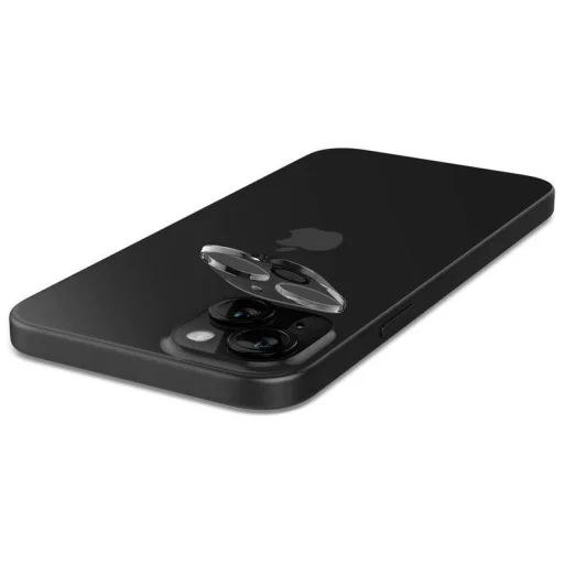 Spigen Optik.tR Ochrana fotoaparátu pre iPhone 15 / 15 Plus - číre 2 ks (tvrdené sklo) - 6