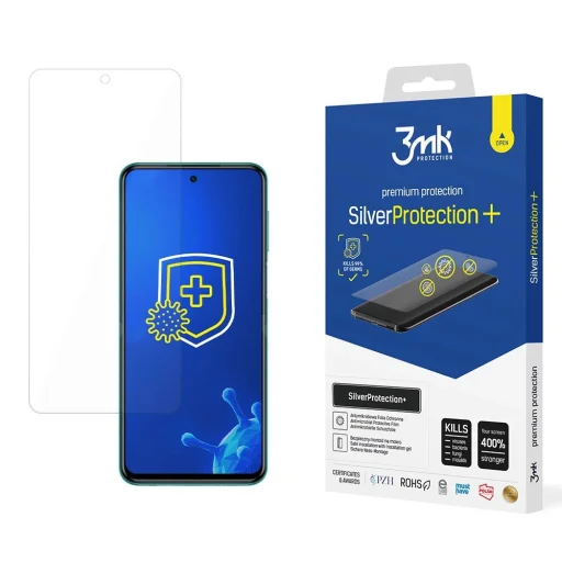 3mk SilverProtection+ védőfólia Xiaomi Redmi Note 9S üvegfólia - 1