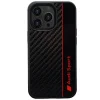  iPhone 13 Pro Max 6.7" fekete/fekete Audi Carbon Fiber Stripe tok thumbnail