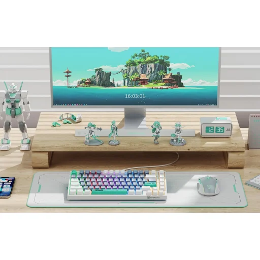 ONIKUMA G52 82 Gombos USB Vezetékes Mechanikus Billentyűzet - 2