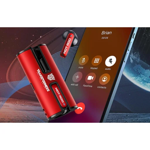 Earphones TWS Transformers TF-T02 (piros) Fülhallgató - 3