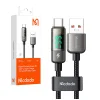 Mcdodo CA-3630 USB-A to USB-C kábel, automatikus kikapcsolás, PD 100W, 1.2m (fekete) thumbnail