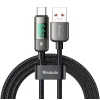 Mcdodo CA-3630 USB-A to USB-C kábel, automatikus kikapcsolás, PD 100W, 1.2m (fekete) thumbnail