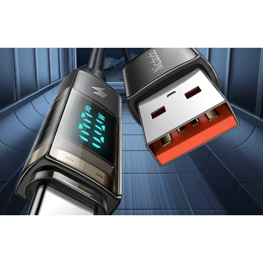 Mcdodo CA-3630 USB-A to USB-C kábel, automatikus kikapcsolás, PD 100W, 1.2m (fekete) - 6