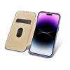 iCarer CE Premium Bőr Fliptok iPhone 14 Pro Max Mágneses Flip Bőr Fliptok MagSafe Világoslila (WMI14220716-LP) tok - 17
