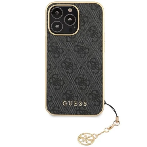 Guess 4G Charms Collection tok iPhone 14 Pro - szürke - 3