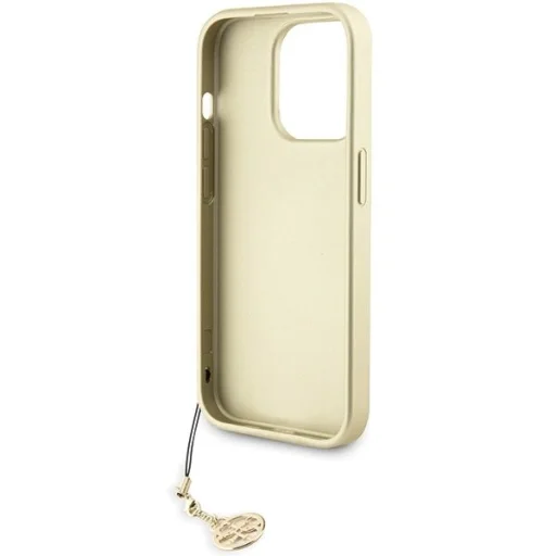 Guess GUHCP15LGF4GGR iPhone 15 Pro 6.1" szürke/szürke tok 4G Charms Collection - 7