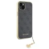 Guess 4G Charms Collection tok iPhone 15 Plus - szürke thumbnail