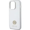 Guess Strass Metal Logo iPhone 15 Pro tok - ezüst thumbnail