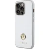 Guess Strass Metal Logo iPhone 15 Pro tok - ezüst thumbnail