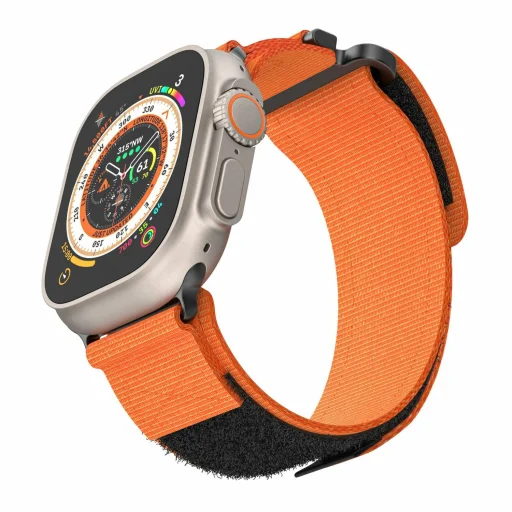 Nylon szíj Apple Watch 38/40/41 design 4 narancs - 2